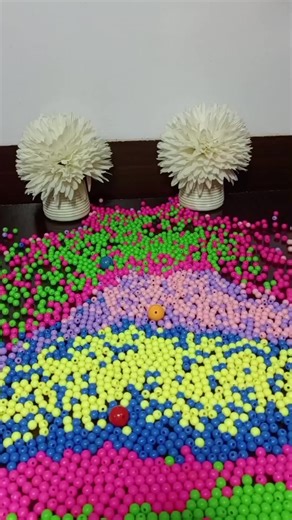 Satisfying Marble Beads in Action