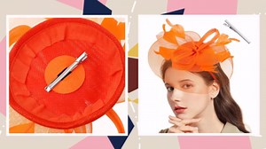 Fascinators for Women, Tea Party Headband Derby Hats Cocktail Flower Mesh Feathers Headwear Hair Clip for Bridal Wedding