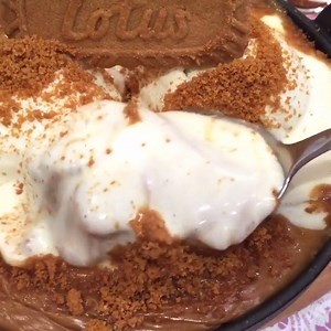 376K views · 4.6K reactions | This Biscoff ice cream dessert is pure heaven  | FOODbible | Facebook