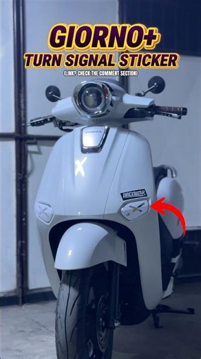 GIORNO+ TURN SIGNAL LIGHT STICKER #sticker #turnsignallight #signallight #decals #giorno #niallatv