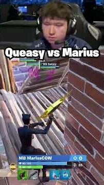 Queasy vs Marius in FNCS Globals #shorts