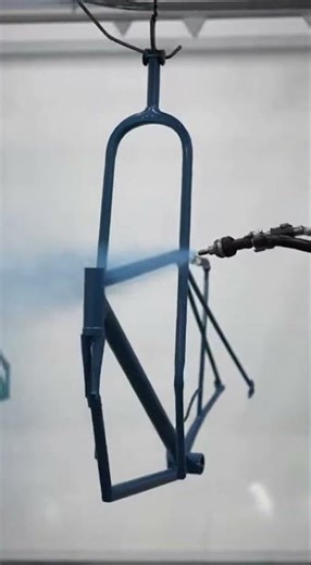 How Bicycles Are Made in a Factory 🚲 #shorts