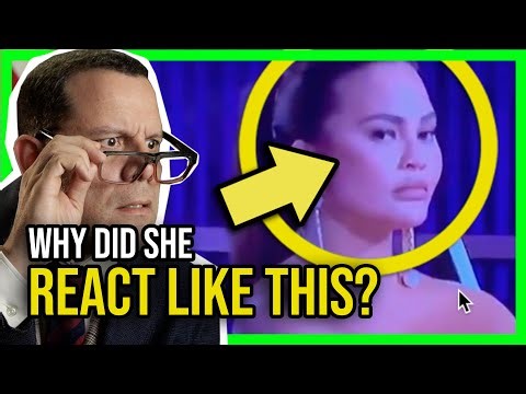 Watch Chrissy Teigen's REACTION when GOD is mentioned!