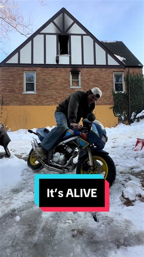 Parts Bike YSR 50cc Minibike gets a HUGE upgrade! She’s back to ripping and riding. Still more to come on this build so stay tuned! #facebookmarketplace #minibike #mechanic #2stroke #yamaha