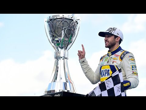 Relive Chase Elliott's final lap, burnout and celebration all in one place | NASCAR Cup Series