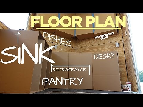 Finalizing the FLOOR PLAN | Cargo Trailer Camper Conversion