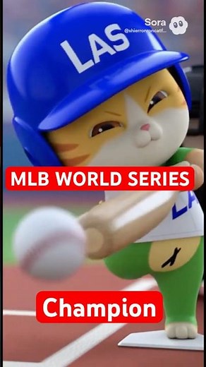 Shier crushes a walk-off grand slam, to win World Series champion! #baseball #mlb #worldseries#cat
