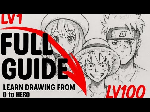 Learn to Draw anime 0 - HERO | Pro Drawing tips | Basic to Advance Drawing | @Drawing_with_surojit