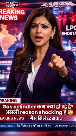 LPG Shortage का असली कारण 😳 India Gas Problem Explained || @AIFUTURESHOCKHINDI ||