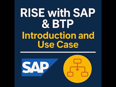 CLASS 1 : RISE with SAP + SAP BTP Introduction | Real Use Case Explained