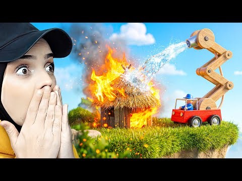 THE LITTLE FIREFIGHTER SAVED THE ENTIRE VILLAGE BY HIMSELF! 😱🔥