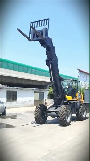 Telehandlers with capacities 4000kg ,working height to 13m exported #telehandler #construction