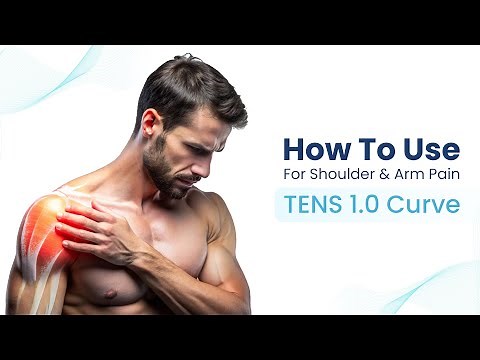 How To Use Tens 1.0 Unit/Machine for Shoulder and Arm Muscle Pain || Tens Machine by UltraCare PRO