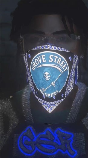 FiveM Custom Mask 🧊🔥#fivemrp #fivem #gta5 #gtarp #rp #custom #viral #chain #fivemroleplay #shorts