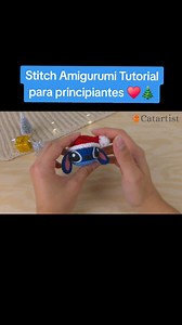 Stitch Amigurumi Tutorial para principiantes ♥️ . . . . . #stitchplush #stitchamigurumi #amigurumitutorial #crochettutorial #stitch #stitchcrochet #christmascrochet #ChristmasDIY #peluches #crochetamigurumi #LiloYStitch #liloandstitch | Catartist