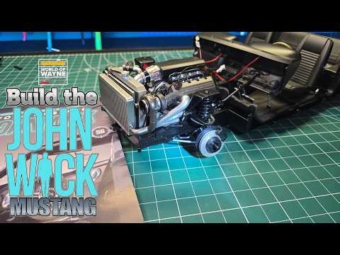 Build the John Wick 1:8 Scale 1969 Mk 1 Ford Mustang - Pack 11 - Stages 51-56