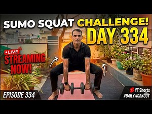 Day 334: Rukna Mana Hai! 🚫 Full Body Home Workout Live⚡#FitnessChallenge#HomeWorkout #LiveExercise