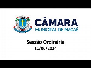 Sessão Ordinária - 11/06/2024