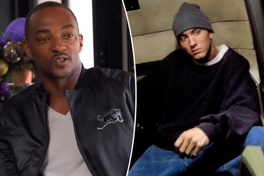Anthony Mackie says Eminem used his life story to mock him in ‘8 Mile’ rap battle: ‘You’re an a–hole’