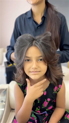 Butterfly cut🦋😍 #ayushpallabiparlour