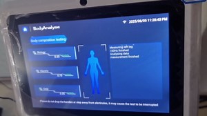 Body Analyzer, Body Fat Composition Analyzer, Smart Digital BMI Full Body Fat Scale for Gym, Clinic, Home Use