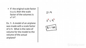 Computing Ratios of Volumes for Similar Solids | Geometry | Study.com