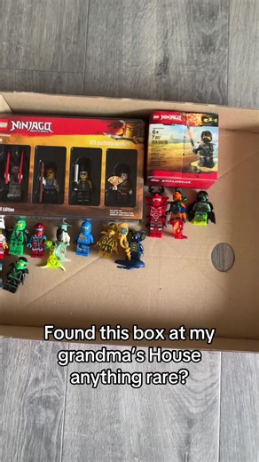 Discover Rare Ninjago Minifigures Found at Grandma's