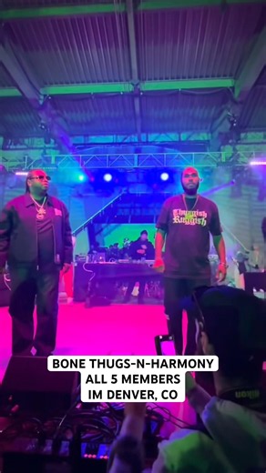 #BoneThugsNHarmony All 5 Members In Denver, Colorado Last Night #whytv