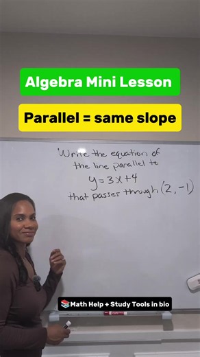 Algebra 1: Parallel Lines & Slope Explained