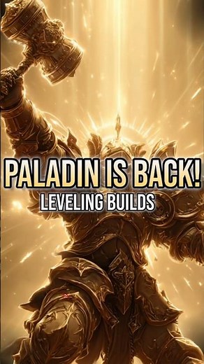 PALADIN IS BACK! 🔥 BEST Leveling Builds for Season 11 | Diablo 4
