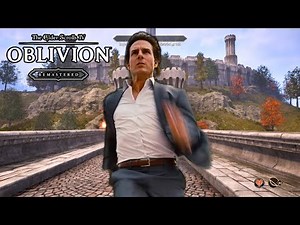 The second I leave the sewers in Oblivion Remastered