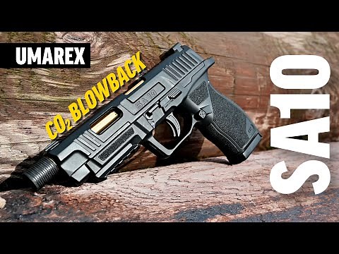 Umarex SA10 .177 Pellet and 4.5mm BB CO2 Air Pistol