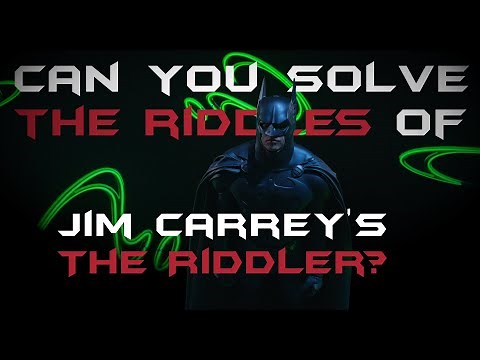 The Four Riddles of Batman Forever