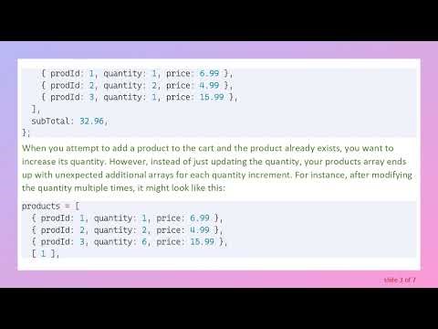 How to Fix Array Update Issues in Your JavaScript Add to Cart Functionality