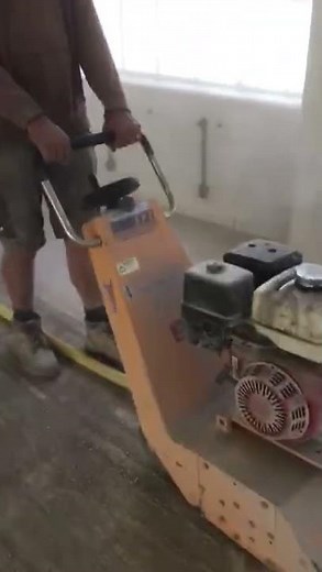 Concrete Floor Planer - Grinder - Scabbler