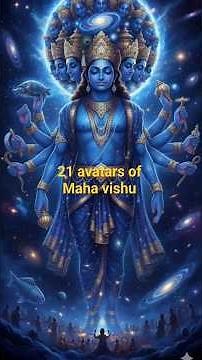 Avatars of maha vishu #krishna #vishnu #narayan #mahabharat #god