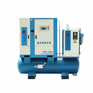 [Hot Item] Hannimike 16 Bar 15kw All in One Screw Air Compressor for Laster Cutting Machine