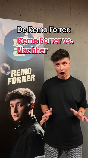 Vor und nach dem Auftritt von Remo Forrer