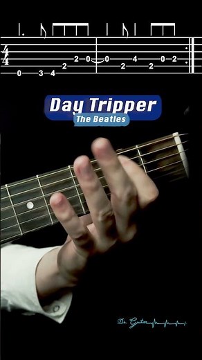 Day Tripper - The Beatles | RIFF Tutorial - Dr. Guitar