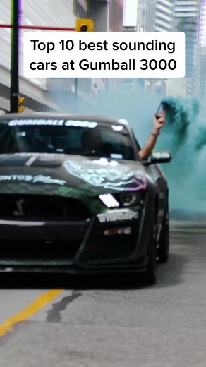 Top 10 Best Sounding Cars at Gumball 3000