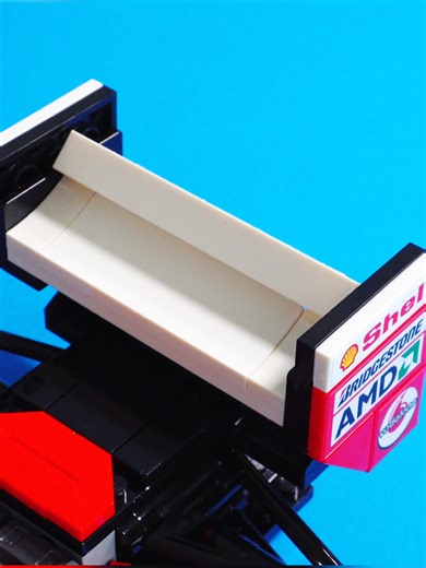 LEGO Ferrari F2004 Rear Wing Speed Build