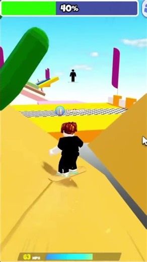 NO CRASH ONE TAKE Roblox Snowboard #roblox #newgameinroblox #gaming