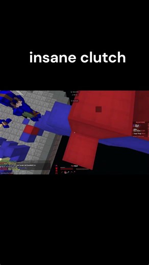 Bedwars most insane clutch! #minecraft #music #fypシ #guitar #bedwars #challange #shorts