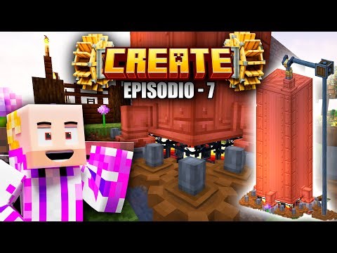 We completed the STEAM BOILER of the CREATE mod | Chapter 7