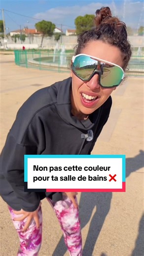 La pire couleur pour ta salle de bain 😱 #deco #home