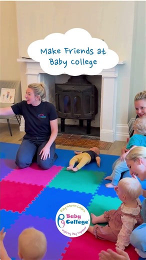 Making friends at Baby College