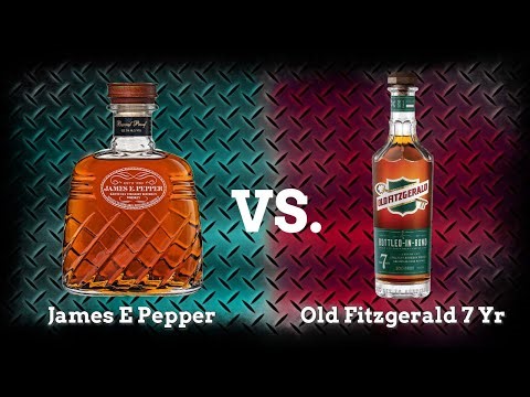 Old Fitzgerald 7 Yr Is Good But Is There Better? James E Pepper vs Old Fitzgerald Blind Review