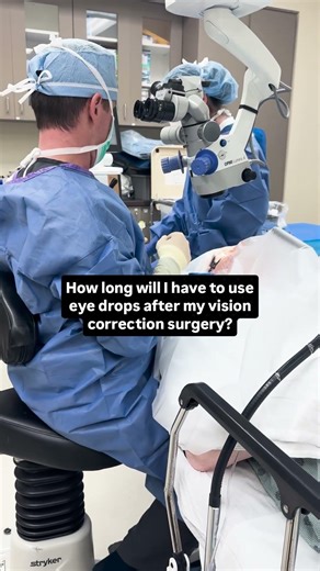 👁 After vision correction surgery, eye drops aren't about inconvenience, they're about protection