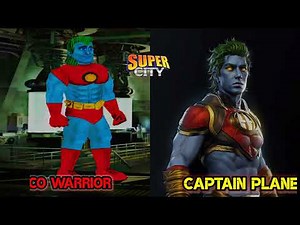 Super city vs real life character!!!other than marvel or dc!!!M.G Beast