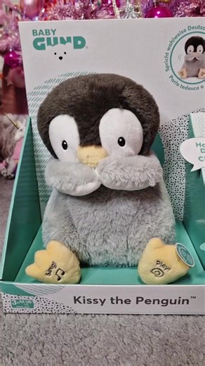 Baby Gund Kissy the Penguin Plush Toy Unboxing and Review
